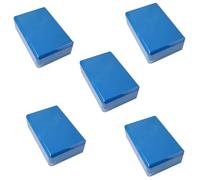 Aboiled Yoga Blocks Cube Bricks Reinforcement Mat Sports Yoga Supplies Home Gym Equipment Fitness Dark Blue