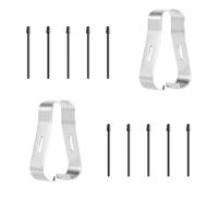 Aboiledy 10 Pack Marker Pen Tips/Nibs for 2 Stylus Pen Replacement Nibs/Tips Soft, Ballpoint Smooth Note Taking Fine Backup Nibs (Black)