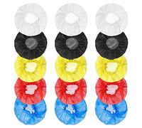 Aboiledy 200Pcs Disposable Microphone Cover,Handheld Microphone Windscreen for KTV Recording Studio Karaoke(Mixed Colors)