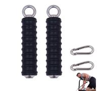 Aboiledy Pack of 2 Single Gym Triceps Force Pull Up Hand Grips for Cable Machines Attachment Arm Health Devices