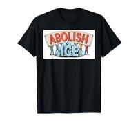 Abolish ICE Anti-ICE Poster T-Shirt