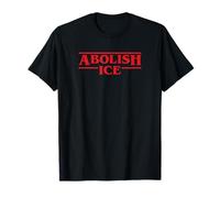 Abolish ICE Bold Protest Typography Statement Design T-Shirt