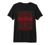 Abolish ICE Bold Red Typography Statement Art Design Premium T-Shirt