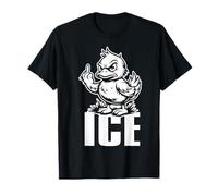 Abolish ICE Duck, Middlefinger, Flipping The Bird, Protest T-Shirt