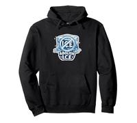 Abolish ICE Melting Ice Cube Minimal Protest Pullover Hoodie