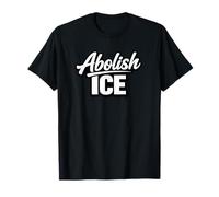 Abolish ICE Minimalist Protest Statement Design T-Shirt