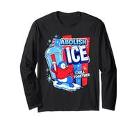 Abolish The Ice Penguin Funny Summer Chill Mode Long Sleeve T-Shirt
