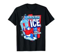 Abolish The Ice Penguin Funny Summer Chill Mode T-Shirt