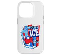 Abolish The Ice Penguin Slush Drink Funny Summer Chill Mode Case for iPhone 14 Pro
