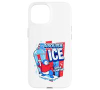 Abolish The Ice Penguin Slush Drink Funny Summer Chill Mode Case for iPhone 15