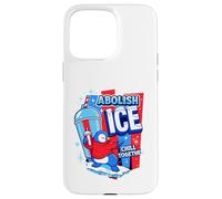 Abolish The Ice Penguin Slush Drink Funny Summer Chill Mode Case for iPhone 15 Pro Max