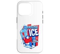 Abolish The Ice Penguin Slush Drink Funny Summer Chill Mode Case for iPhone 16 Pro
