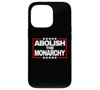 Abolish The Monarchy Bold Stars Statement Case for iPhone 13 Pro
