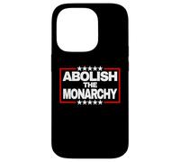 Abolish The Monarchy Bold Stars Statement Case for iPhone 14 Pro