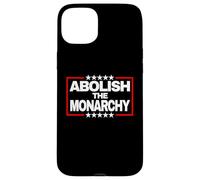 Abolish The Monarchy Bold Stars Statement Case for iPhone 15 Plus