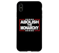 Abolish The Monarchy Bold Stars Statement Case for iPhone XS Max