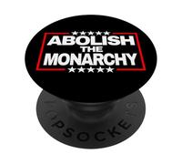 Abolish The Monarchy Bold Stars Statement PopSockets Adhesive PopGrip