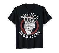 Abolish The Monarchy, Funny Chimp T-Shirt