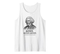Abolitionist Frederick Douglass Resistance Quote Tank Top