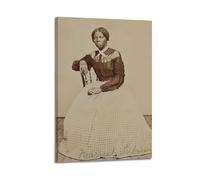 Abolitionist Harriet TubmanCanvas Wall Art, Aesthetic Poster Print for Bedroom & Home Decor, Modern Painting16x24inch(40x60cm)
