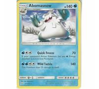 Abomasnow 42/236 Rare Pokemon Card (Unified Minds) + 1x TitanCards® Toploader