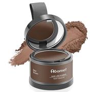 Abomet Root Touch Up Instant Cover for Hair Powder Grey for Women and Men, Medium Brown to Hide Hair Loss and Thinning