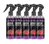 Abonda 3 In 1 Quick Coating Spray, High Protection Car Shield Coating, 2PCS Car Paint Repair Car Exterior Restorer Ceramic Spray Coating Quick Car Coating Spray Car Polish (5pcs)