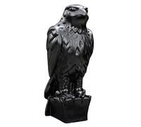 Abonda Eagle Statue, Resin Decorative Sculpture with Stable Base, Black Eagle Figurine Table Centerpiece