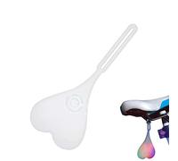 Abonda Heart Shaped Tail Light, Waterproof Design Seat Back Egg Lamp, Night Riding Light for Handlebars, Seatpost, and Anywhere Your Frame