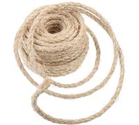 ABOOFAN 1 Roll Beige Sisal Hemp Cat Scratching Post Replacement Rope for Cat Tree Sturdy DIY Repairing Material Protecting against Scratching Damage Simple Natural Design
