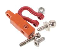 ABOOFAN 1 Set Car Tow Rescue Buckles Durable Metal Towing Hook Replacement for Rc Crawlers Easy Installation Stylish Emotion Decoration Versatile for Various Trailers