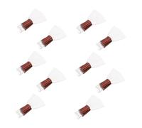 ABOOFAN 10 Pcs Plastic Suona Reeds Lightweight Easy to Carry Pure and Mellow Sound Reed for Suona Traditional Music Performance