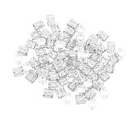 ABOOFAN 100pcs Adjustable Hollow Metal Hair Jewelry Braiding for Dreadlocks Braids Ponytails Secure Fit Stylish Hair Accessories for Women and Men