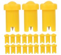 ABOOFAN 100pcs Anti-blocking Eyelash Glue Needles for Extension Bottles Stainless Steel Nozzle Tips with Compact Design Suitable for Eyelash Adhesive Bottles Quick Unclog Tool for Beauty