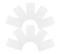 ABOOFAN 100pcs Entomological Specimen Holder Micro Spreading Board Portable Size Userfriendly White Plastic for Laboratory Use in Entomology Labs