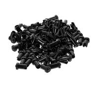 ABOOFAN 100Pcs Eyelash Glue Bottle Pins Replacement Needles Anti-clog Nozzle Tips for False Lashes Adhesive Bottles Portable Eyelash Extension Tool for Salon and Home Use