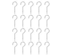 ABOOFAN 100pcs Iron S Shaped Car Seat Cover Hooks for Vehicle and Home Garage Use Stable Support and Universal Compatibility Seat Cushion Fasteners and Automotive Hangers
