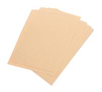 ABOOFAN 100pcs Vintage Kraft Writing Paper Thickened Decorative Letter Paper for Wedding Invitations Anniversaries Poems Retro Stationery with Artistic Touch and Tear-Resistant Quality