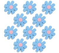 ABOOFAN 10pcs Car Antenna Topper Set Uv-resistant Eva Flower Shape Exterior Decoration Accessory for Car Roof and Antenna Fits Most Models