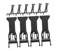 ABOOFAN 10pcs Cash Register Drawer Clamp Clips for Secure Cash Tray Fixing Money Holder for Small Business Management and Organization