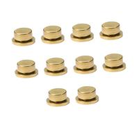 ABOOFAN 10Pcs Copper Nail Rotation Bearings Golden Nail Art Accessories Creative Versatile Jewelry Decor for Unique Manicure Designs