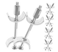 ABOOFAN 10pcs Countertop Joint Connector Benchtop Drawbolt for Kitchen Worktop Stability Strong Weight Bearing Capacity Easy to Clean Flexible Combinations