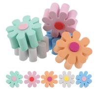ABOOFAN 10pcs Cute Flower Car Antenna Toppers Weather-resistant Auto Exterior Decorations Funny Dashboard Accessories for Cars Trucks Suvs Easy to Spot in Parking Lots