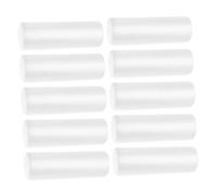 ABOOFAN 10pcs Foam Tube Foam Flower Arrangements DIY Crafts Arts Supplies Cylinder for Crafts White