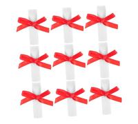 ABOOFAN 10pcs Mini Graduation Certificate for Dolls Adorable Mini Diploma Decorations for Graduation Parties Detailed Craftsmanship for Celebrating Achievements