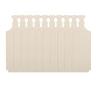 ABOOFAN 10pcs Mini Wooden Cutting Boards Small Chopping Board DIY Craft Charcuterie Tray Smooth Surface for Bread Desserts Cakes and Pastries