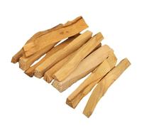 ABOOFAN 10pcs Natural Holy Wood Incense Sticks Smudging Sticks for Aromatherapy Stress Relief and Home Fragrance, Handcrafted Peruvian Santo Wood, 4.5-6.5G Each