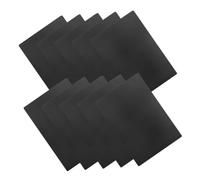 ABOOFAN 10pcs Portable Nail Art Palette for Beginners and Professionals Reusable Cosmetic Mixing Board for Acrylic Oil Gouache Paints Lightweight Nail Display Board for Travel and Salon