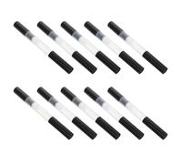 ABOOFAN 10pcs Practical Empty Twist Pens for Women with Brush, 3ml Capacity, Pp Material, Suitable for Travel and Business Trip Cosmetic Use