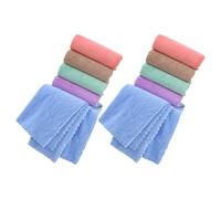 ABOOFAN 10pcs Soft Fleece Bedding Mats for Small Pets, Multipurpose Guinea Pig and Rabbit Cage Liners, Washable Flannel Pads with Attractive Design for Comfortable Animal Homes